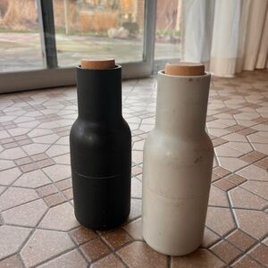 Audo Copenhagen modern salt and pepper grinder set